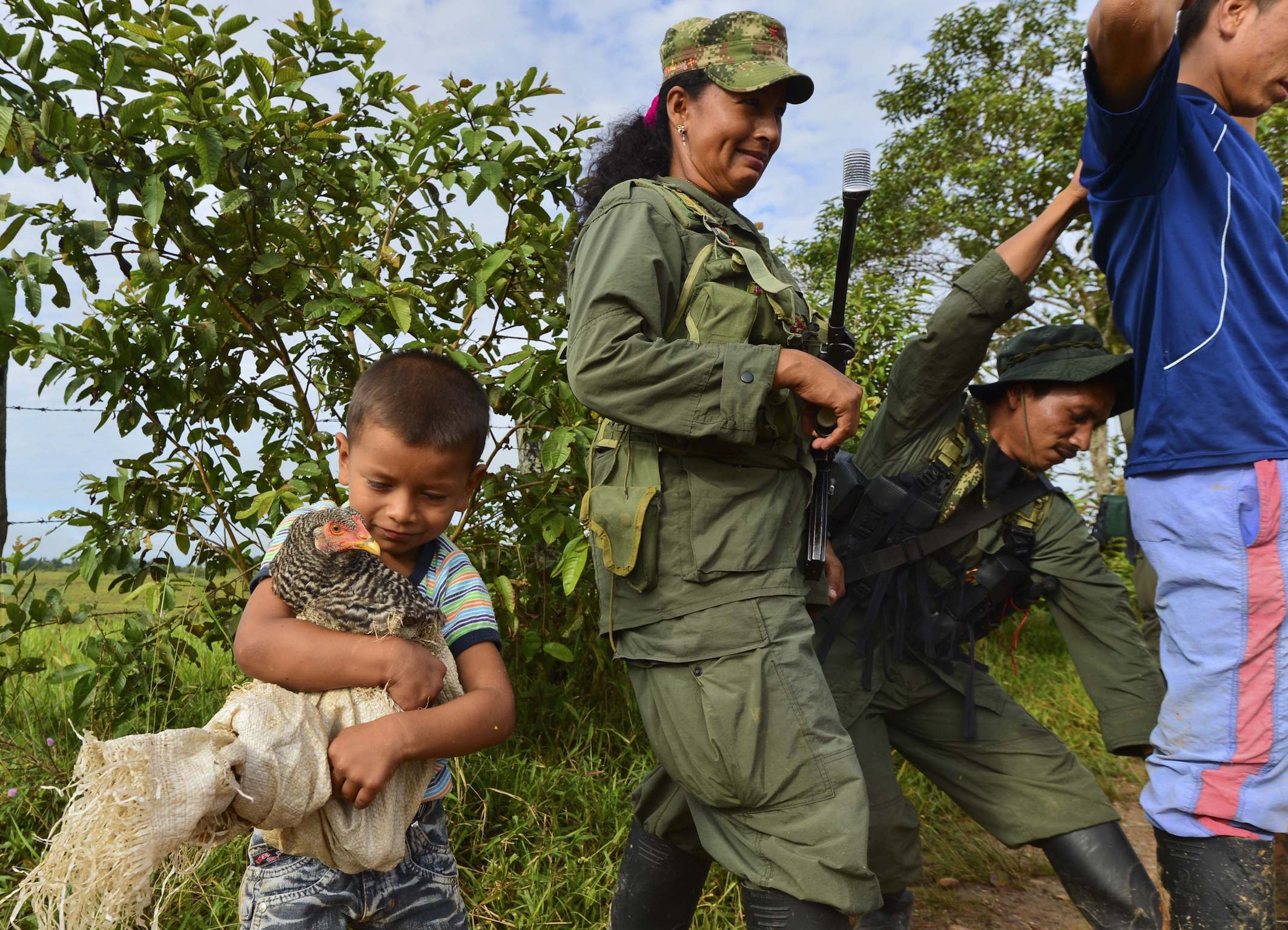 The civil war in Colombia dates back to the 1960s and has forced up to five million people from their homes