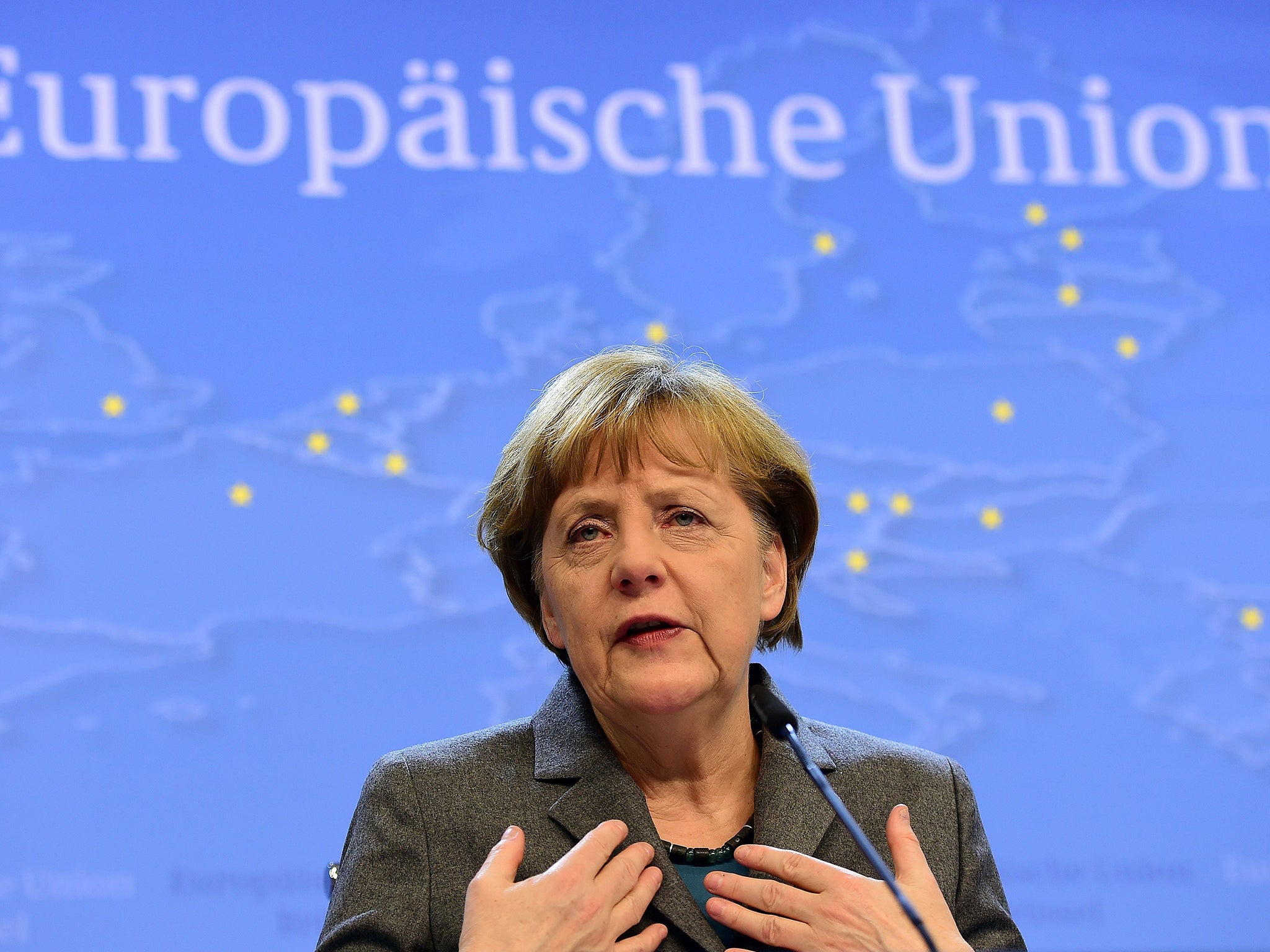 Angela Merkel hopes to strike a deal with Alexis Tsipras