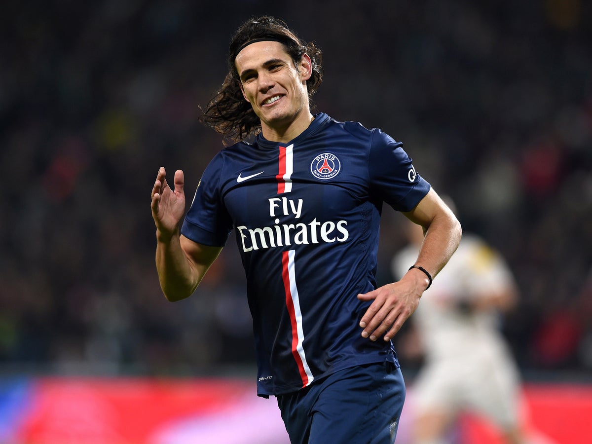 Grand Poster Edison Cavani – PSG – édition Collector