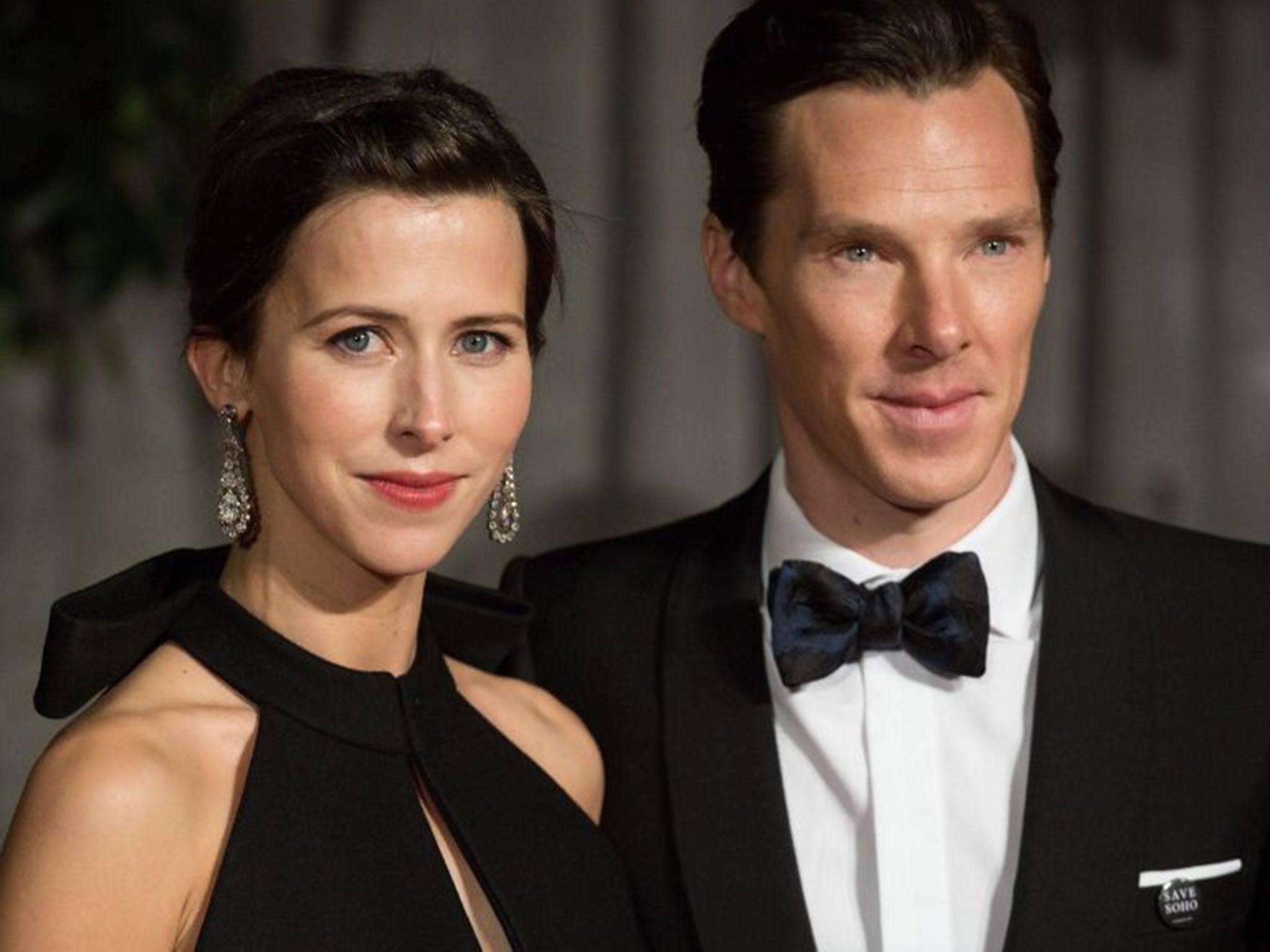 Sophie Hunter and Benedict Cumberbatch who are to marry this weekend