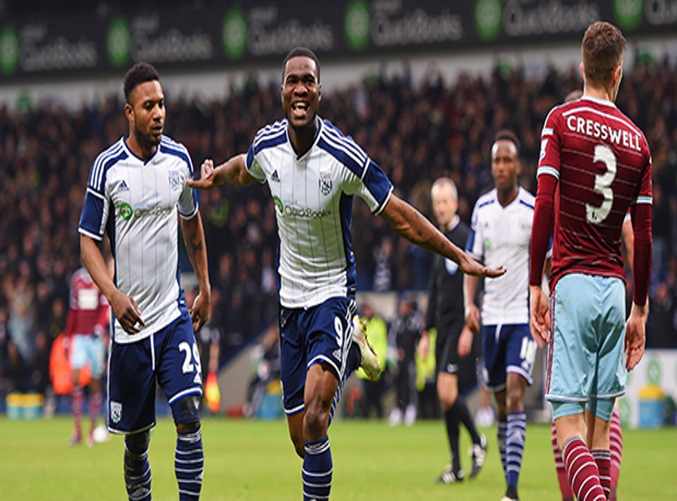 West Brom vs West Ham match report: Brown Ideye scores a ...