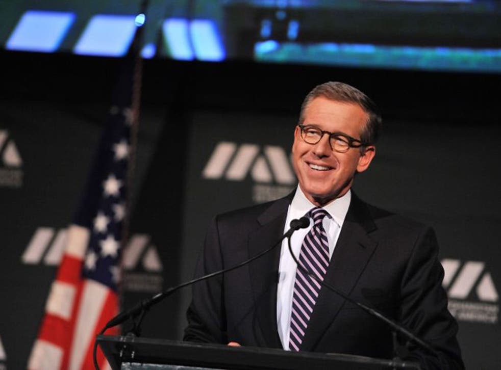 Brian Williams was suspended for six months by NBC (Getty)