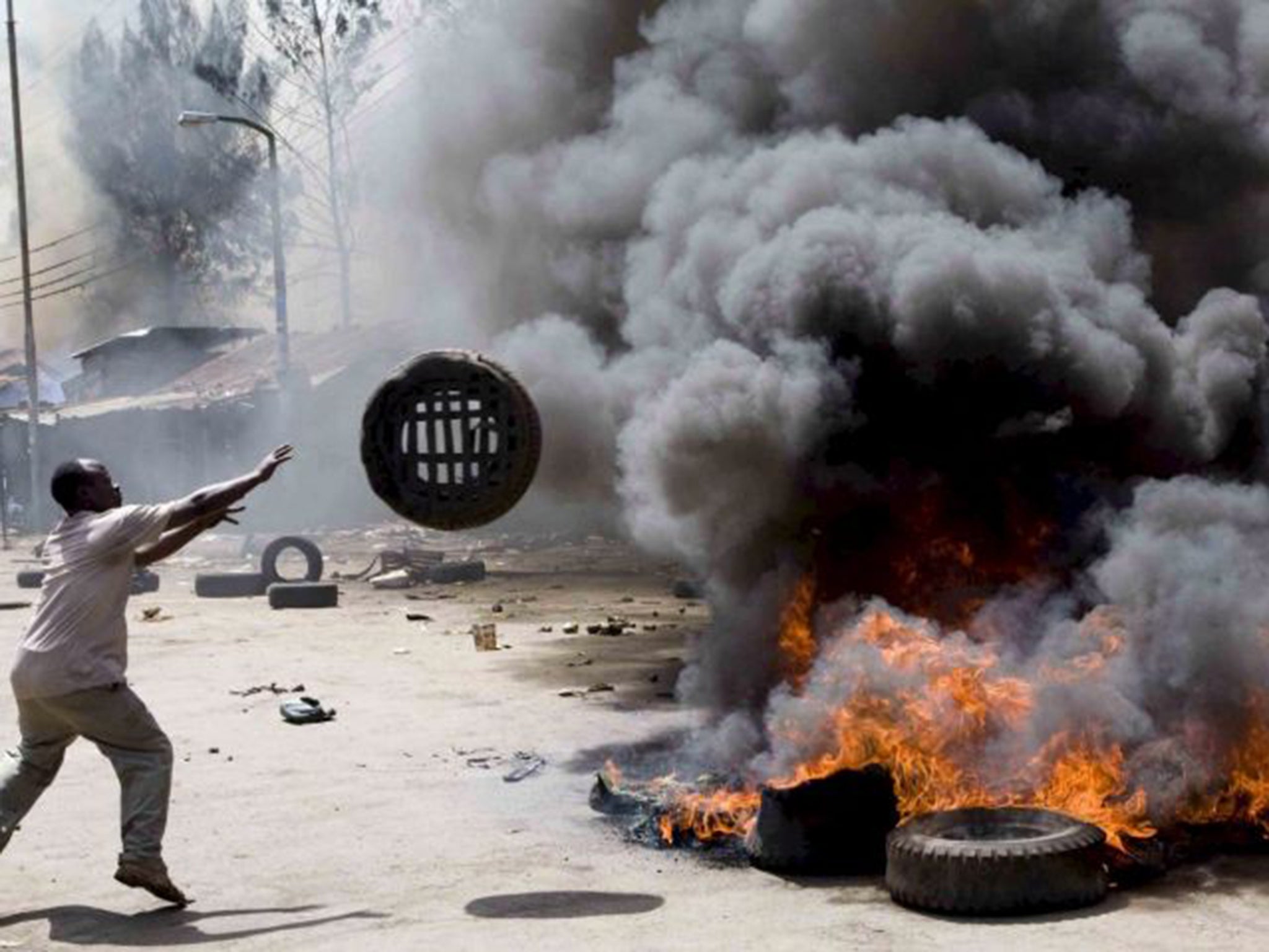 Riots broke out in Nairobi in 2007 after an allegedly rigged election