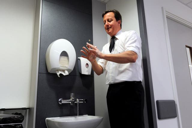David Cameron’s deep-clean policy was disliked by professionals