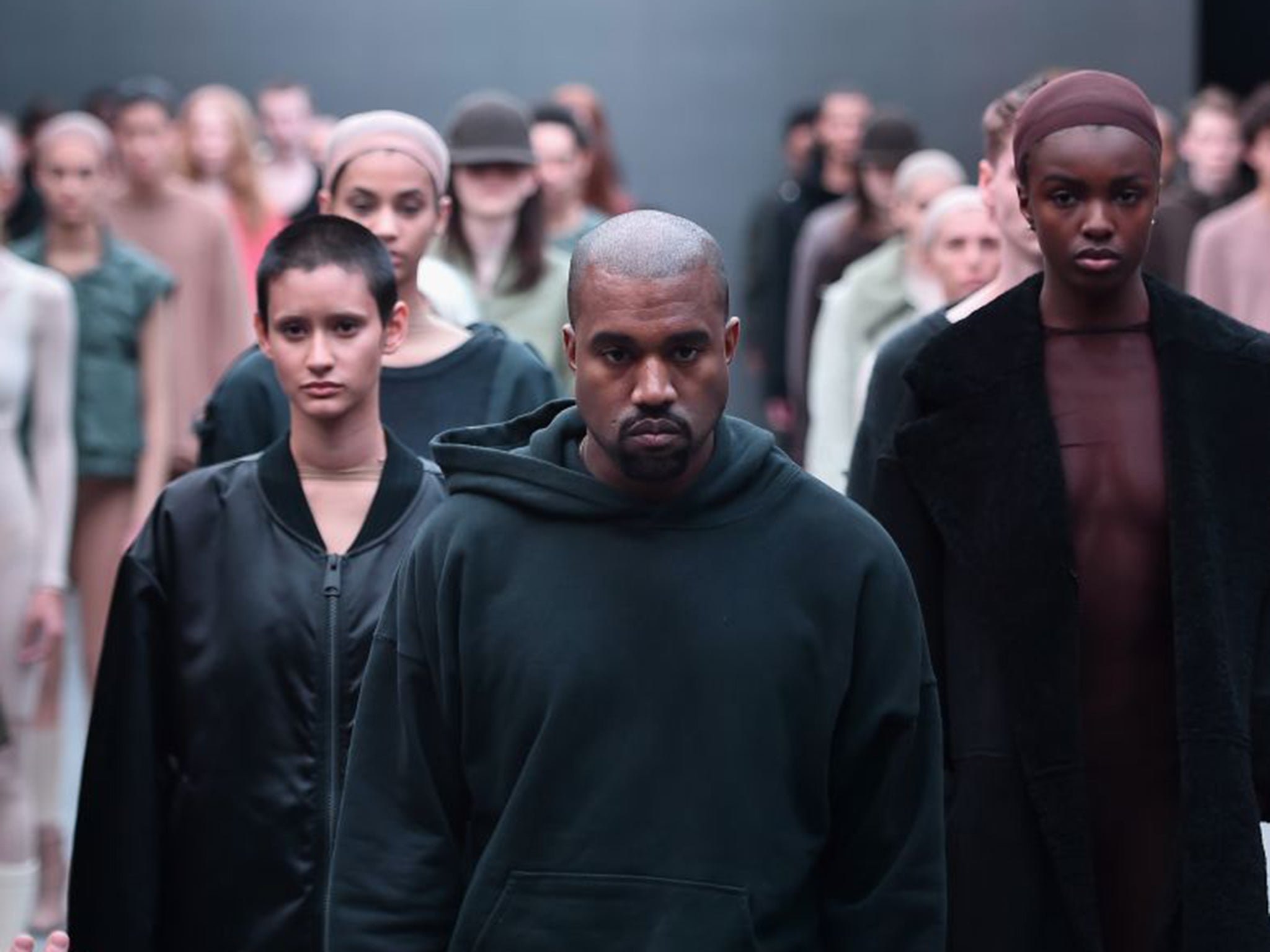 Kanye West gets minimal for Adidas Originals