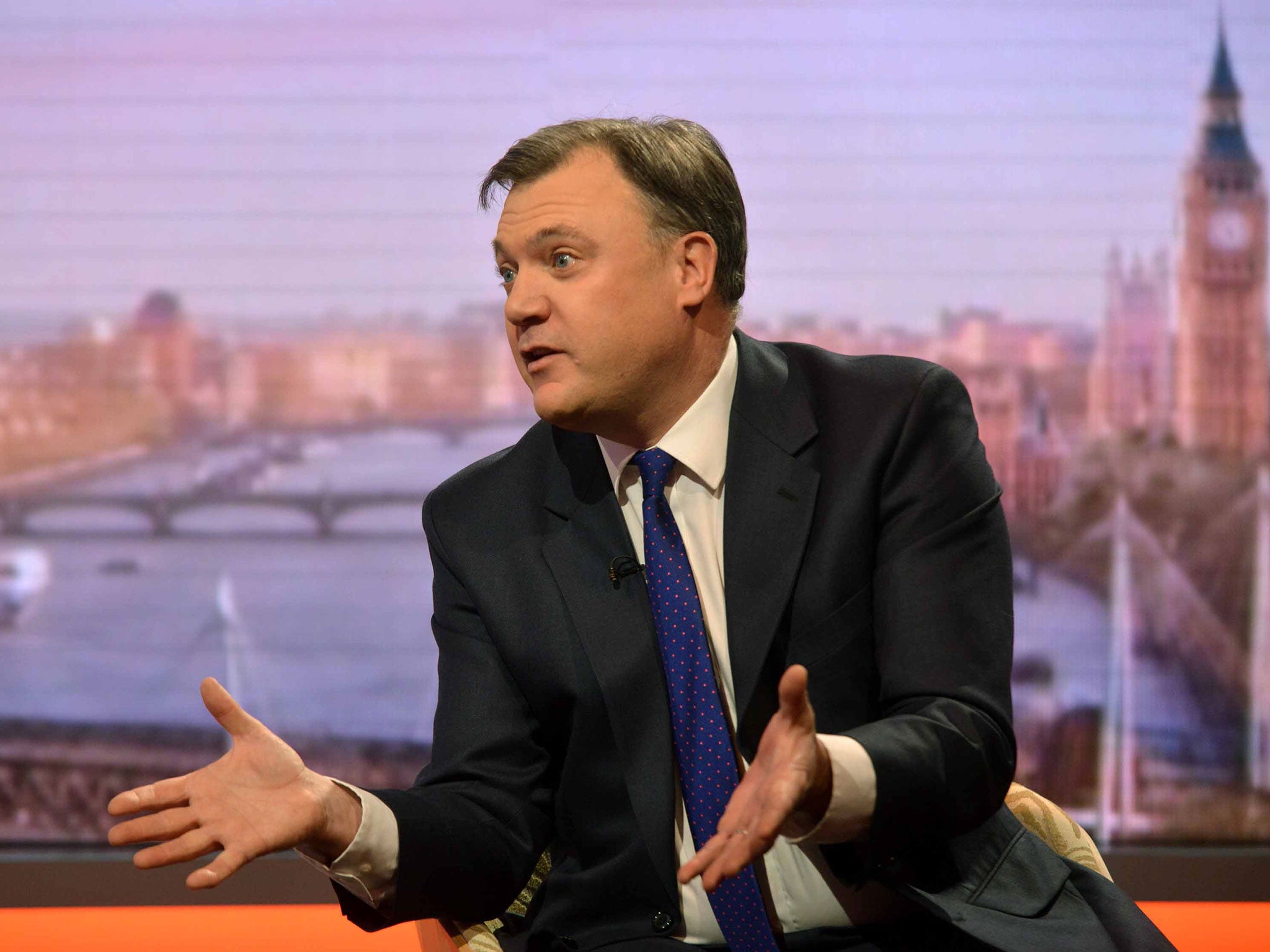 Ed Balls on ‘The Andrew Marr Show'