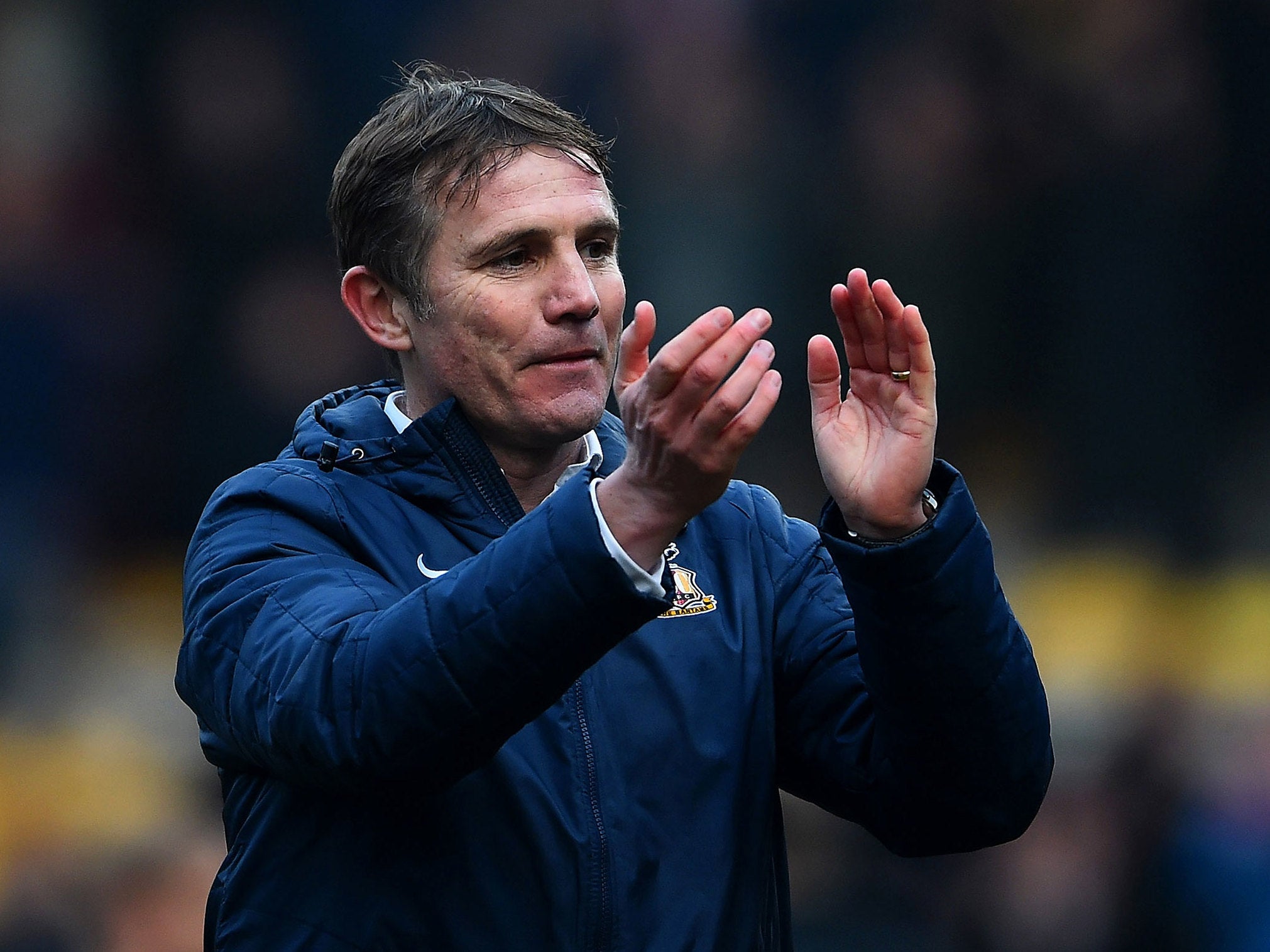 Phil Parkinson took over at Bolton Wanderers in 2016