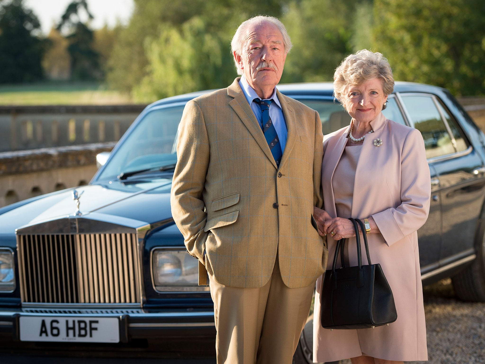 On a Rolls: Michael Gambon and Julia McKenzie in ‘The Casual Vacancy’
