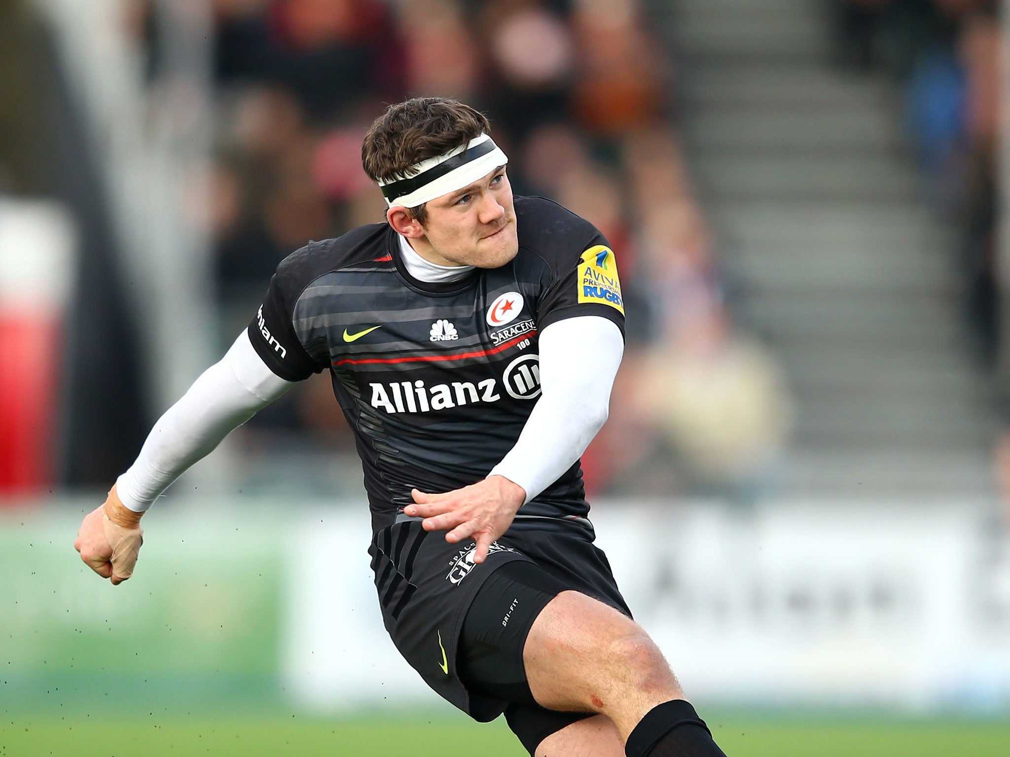 Alex Goode set up two of Saracens’ three tries and landed 14 points with the boot in the win over Bath
