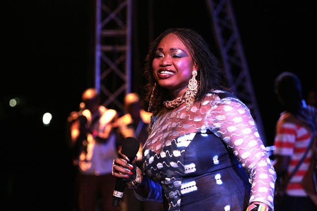 Sound advice: Oumou Sangare performing at Mali’s Festival on the Niger