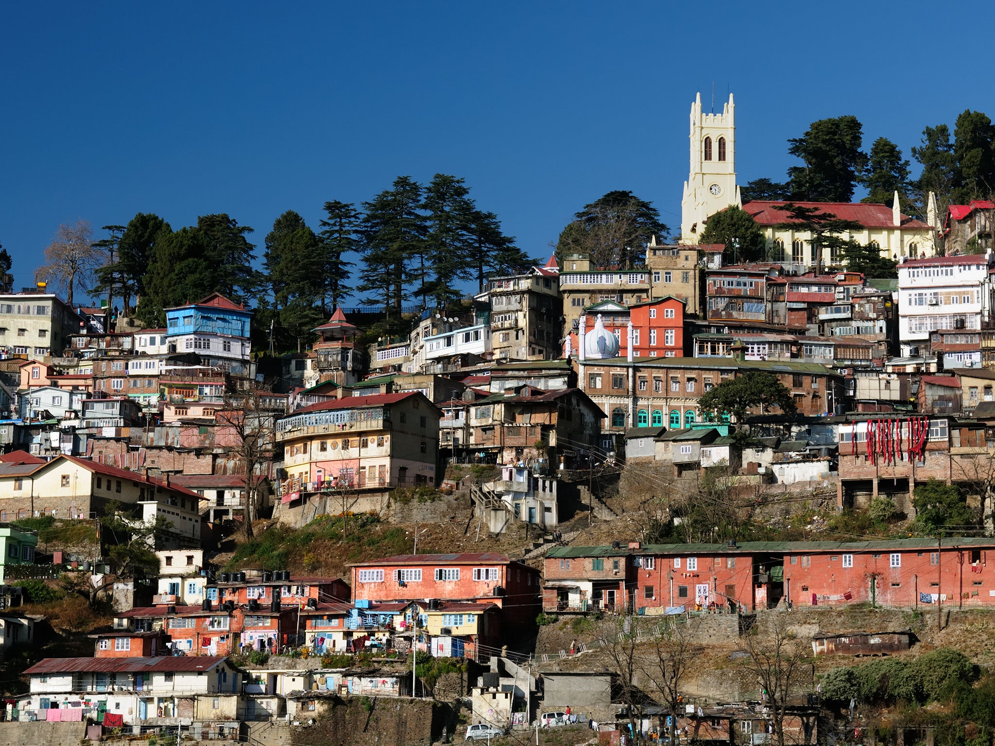 Rooms with a view: The Himalayan town of Shimla embraces a variety of architectural styles
