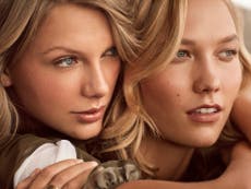 Karlie Kloss stars on the cover of Vogue with Taylor Swift