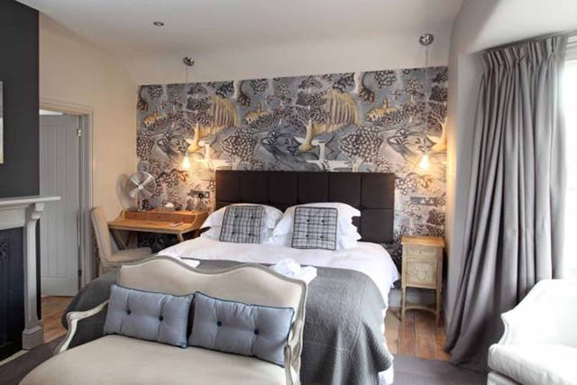 One of the bedrooms at No 33, Hunstanton