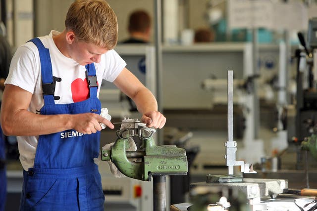 The national minimum wage for apprentices will rise to £3.70 in April