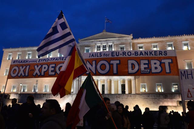 The Greek government wants to scrap its existing bailout deal, which has been worth 240 billion euros (currently £177 billion) from other countries 
