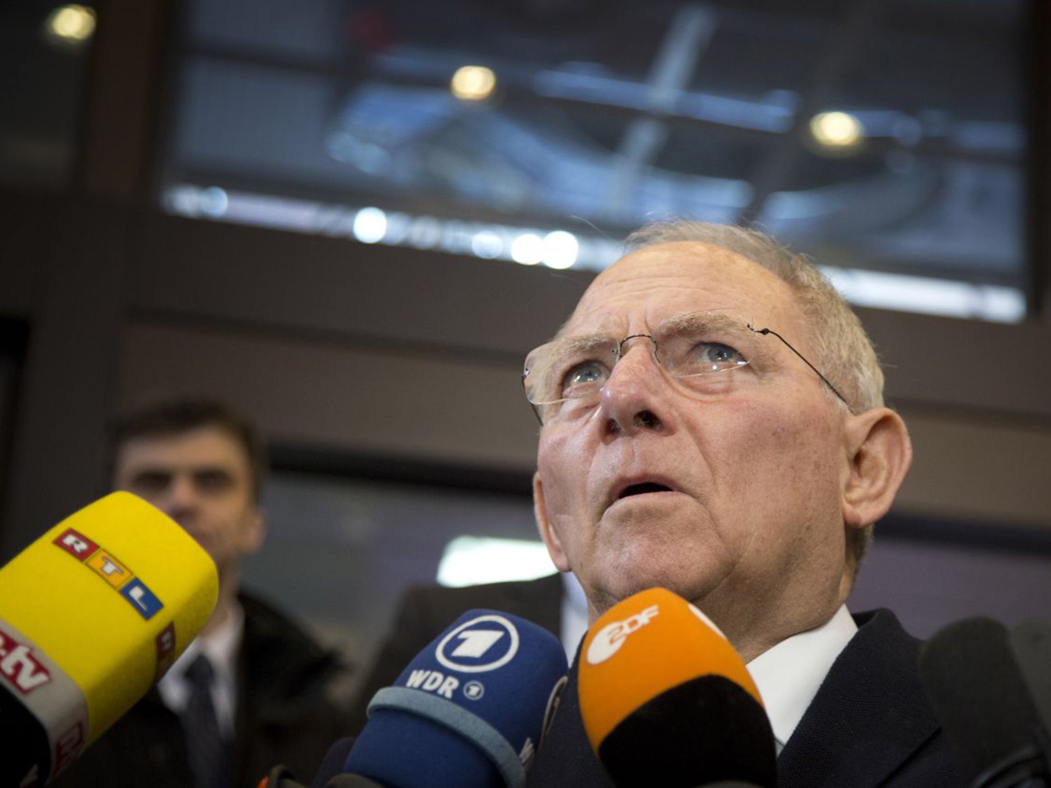German Finance Minister Wolfgang Schaeuble was one of many to raised their concerns