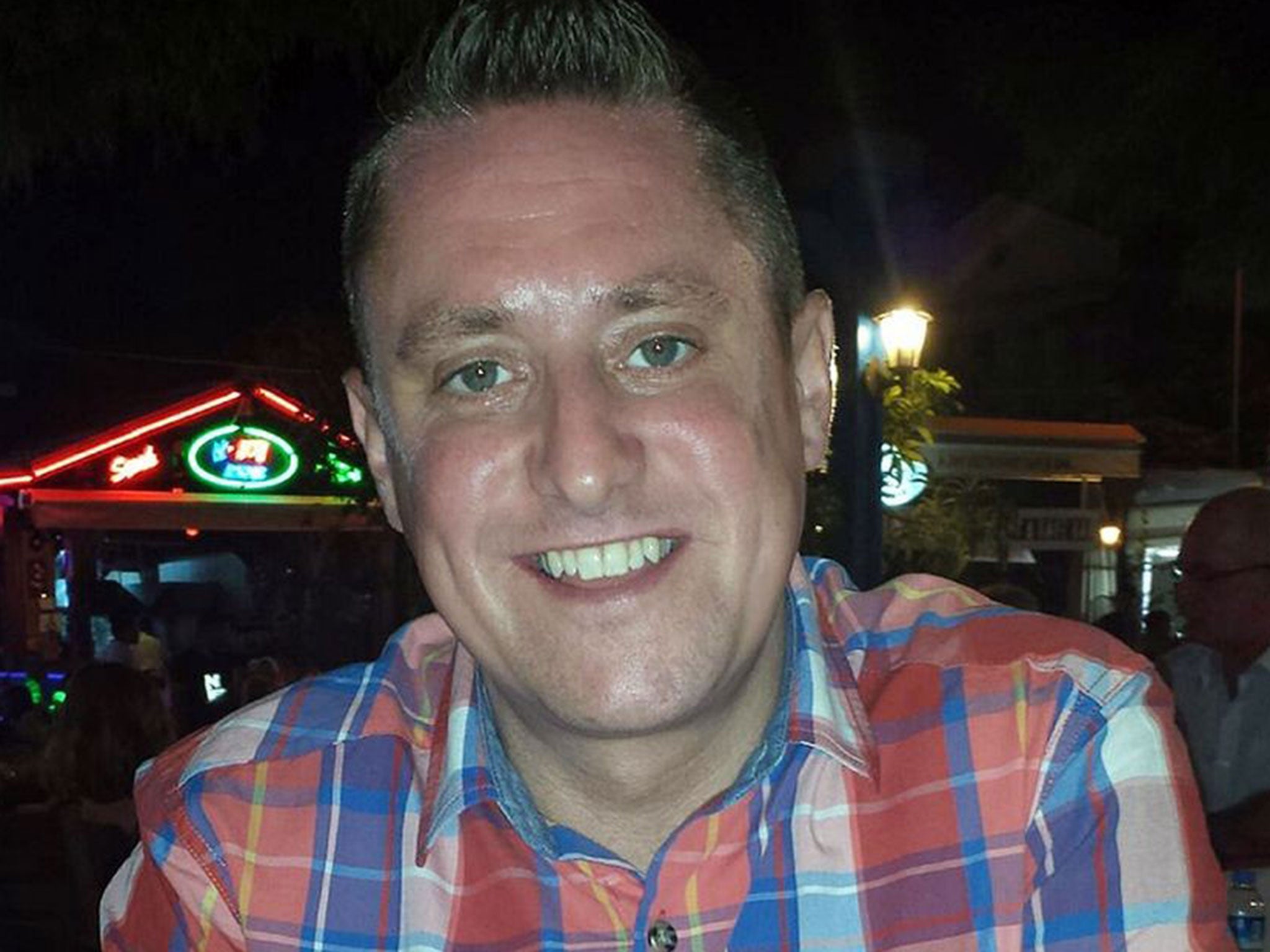 Stephen Vaughan, 34, who has been named as the taxi driver who was killed by a tipper truck in Bath (PA)