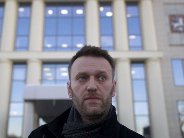Alexei Navalny, who has been drawing attention to money laundering practices through campaigning