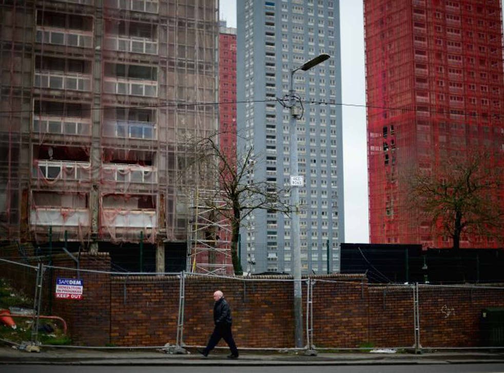 Glasgow wanted to demolish its Red Road flats last year
