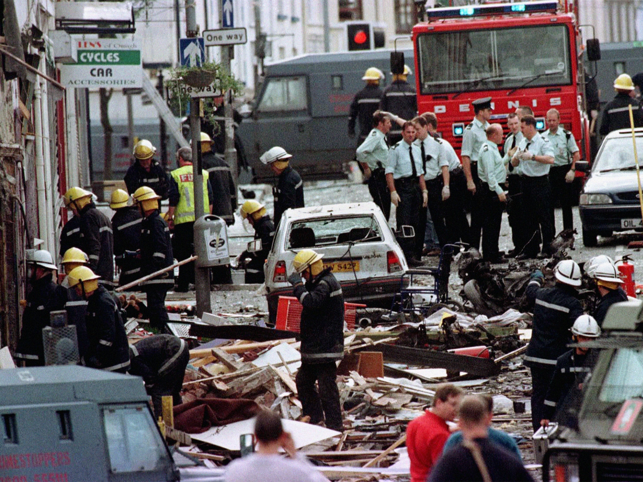 Seamus Daly is accused of killing 29 people in the 1998 Omagh bombing