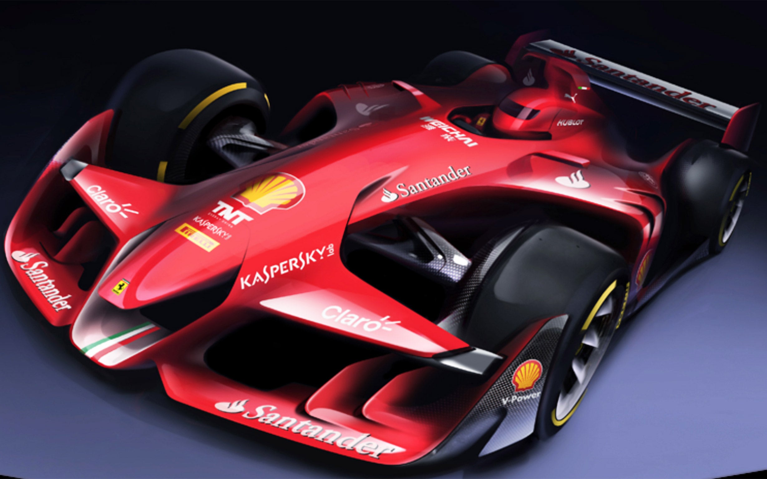 The Ferrari F1 Concept car