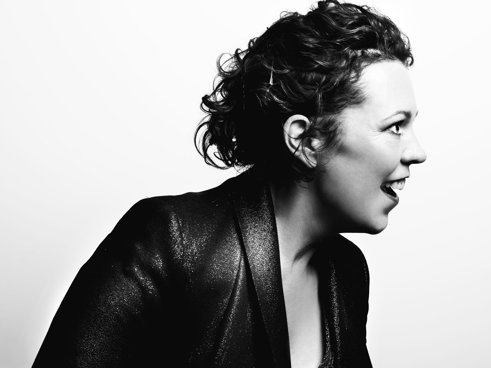 Idil Sukan shot Olivia Colman backstage at the British Independent Film Awards in 2013