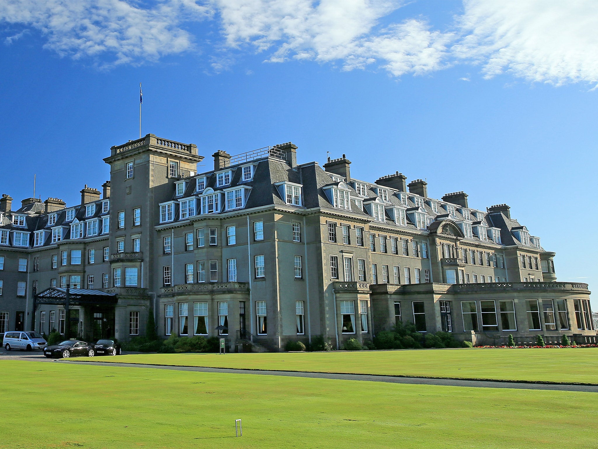 The famous hotel was the host venue for the 2014 Ryder Cup