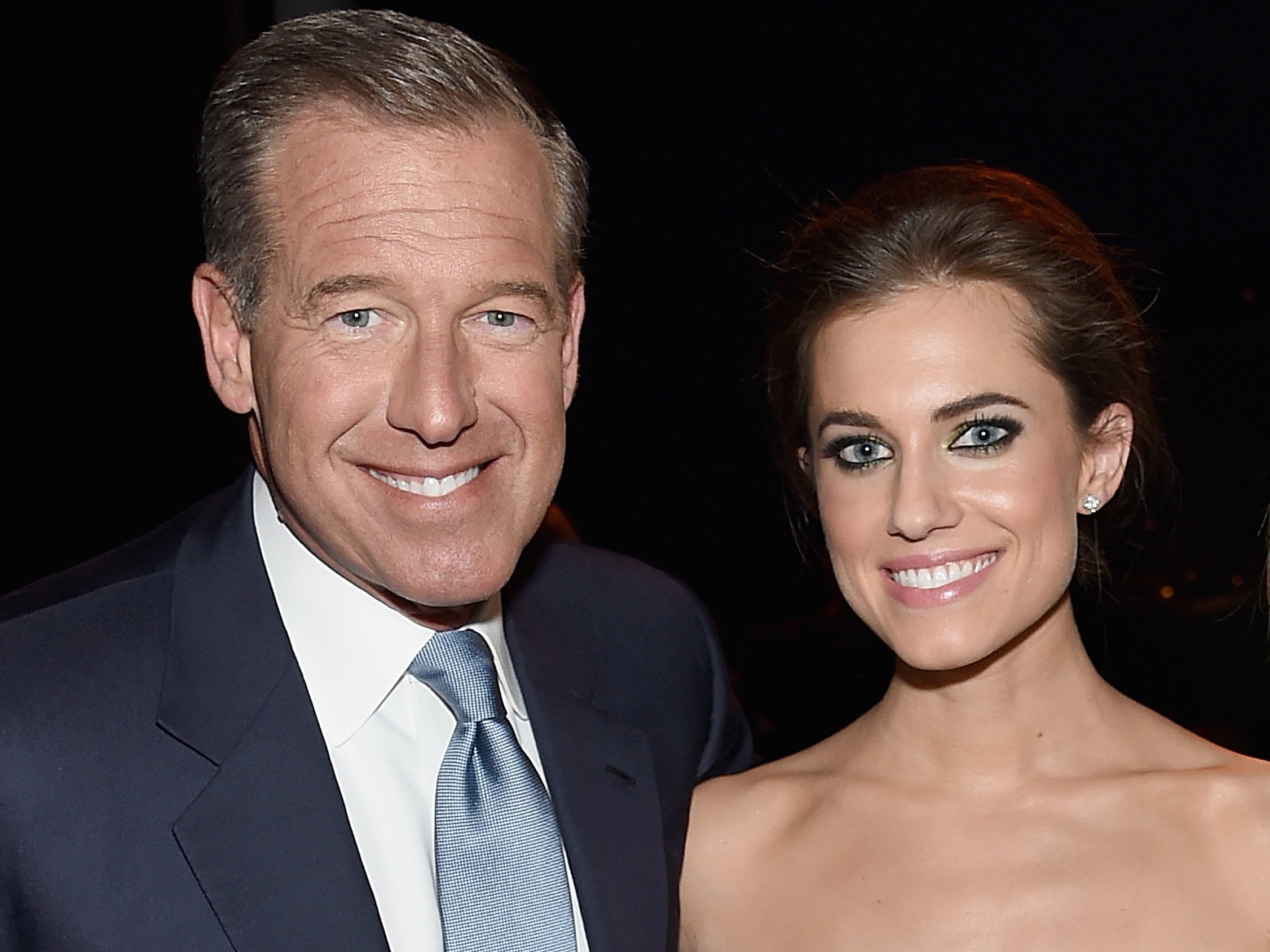 Brian Williams Girls Star Daughter Allison Williams Insists Suspended Nbc Anchor Is An Honest