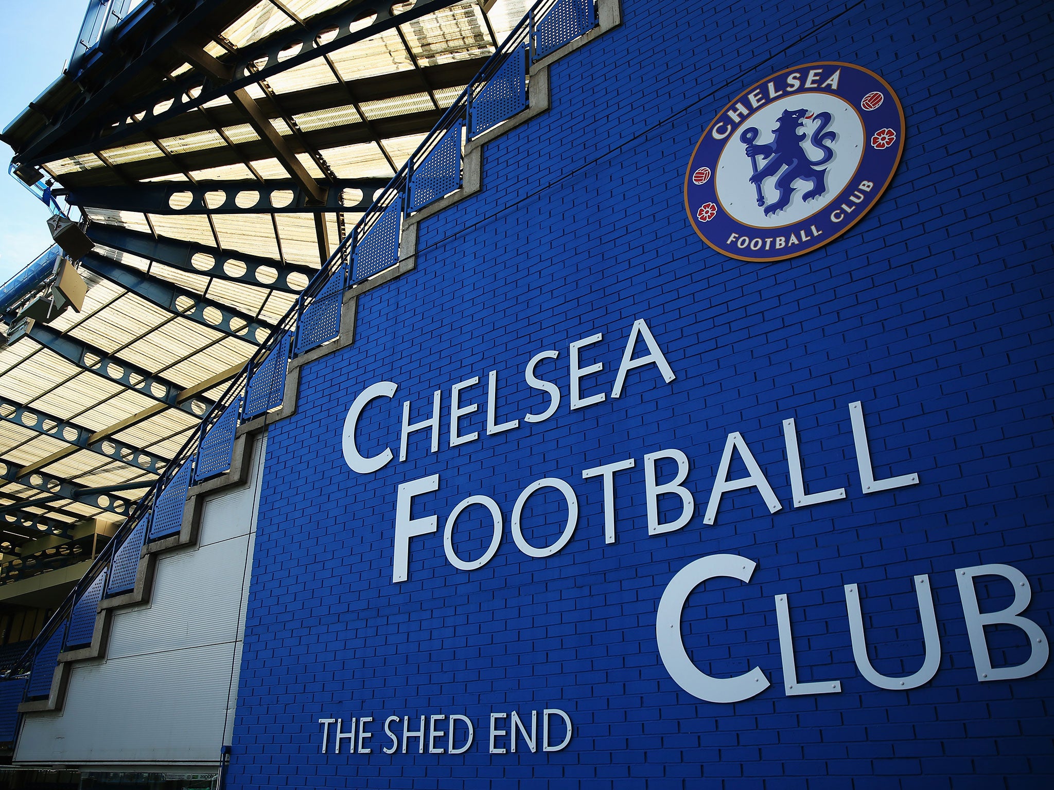A generic picture of Chelsea's Stamford Bridge stadium
