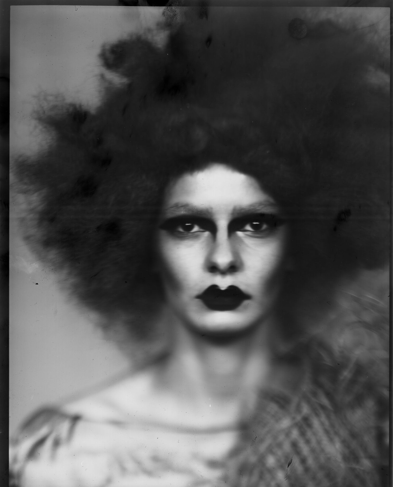 Deconstructed and reconstructed: Walter and Zoniel's fashion images were shot on a lens created in around 1880