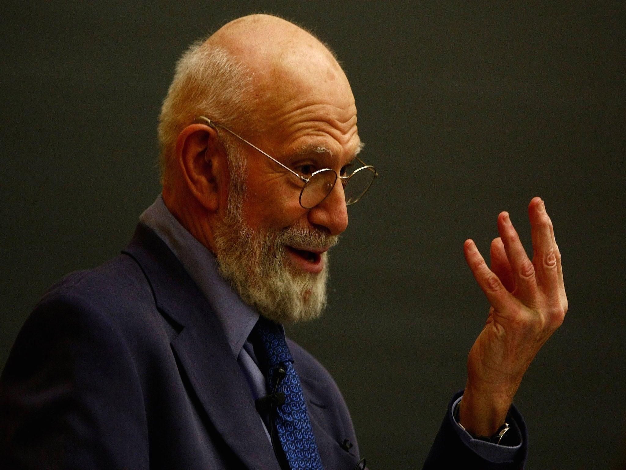 Oliver Sacks revealed he had terminal cancer in an article in the New York Times