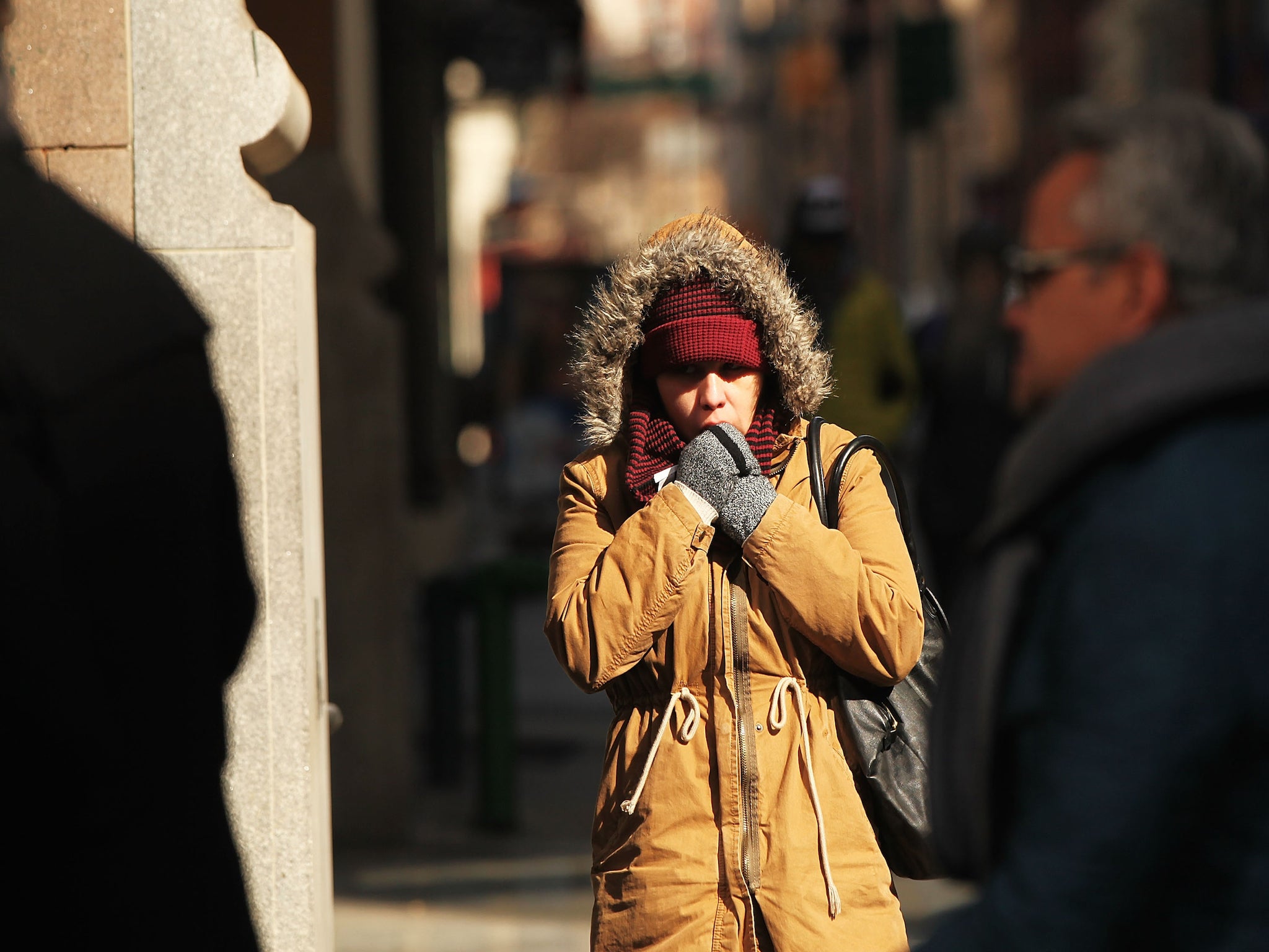 New Yorkers are expecting even colder weather on Friday