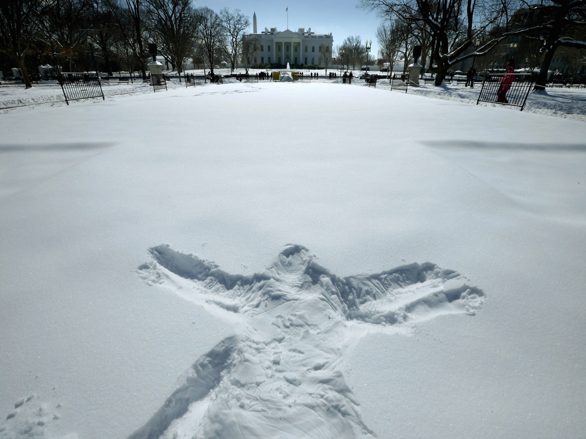 Washington has experienced unusually low temperatures and heavy snowfall