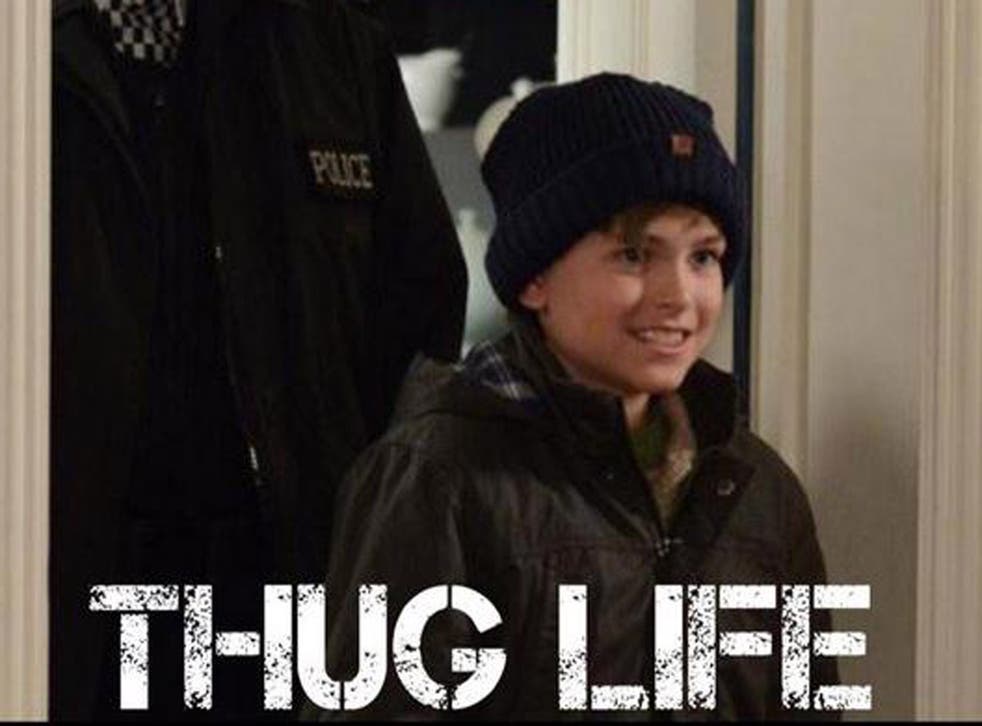 One of a number of Bobby Beale memes after the 11-year-old was revealed as Lucy Beale's killer