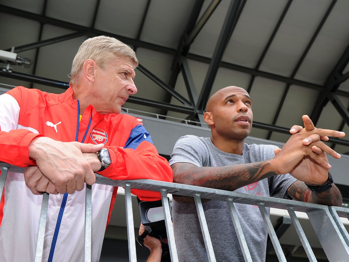 Thierry Henry begins coaching role at Arsenal, confirms Arsene Wenger | The  Independent | The Independent