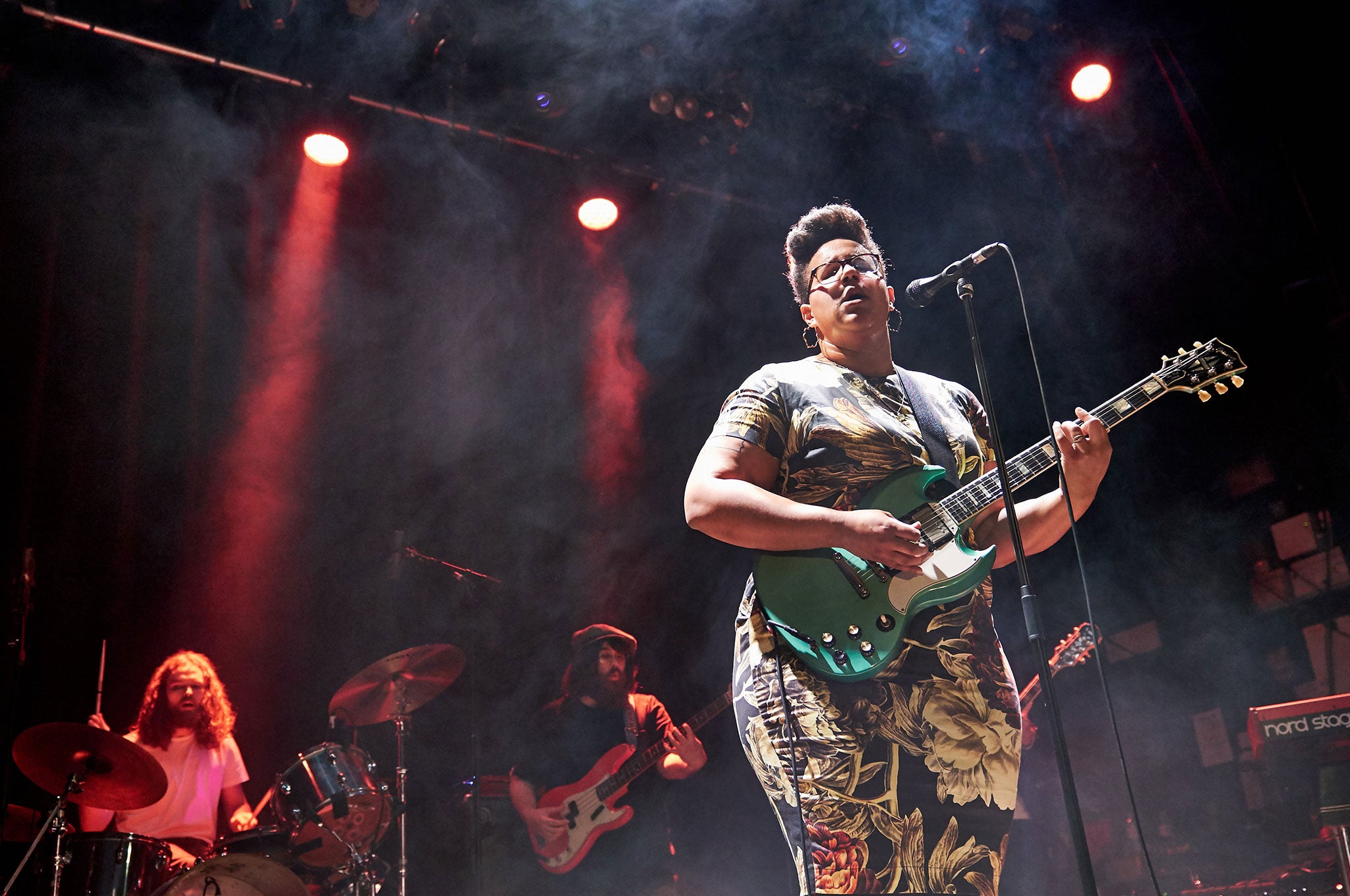 Brittany Howard of Alabama Shakes performs on stage at Islington Assembly Hall