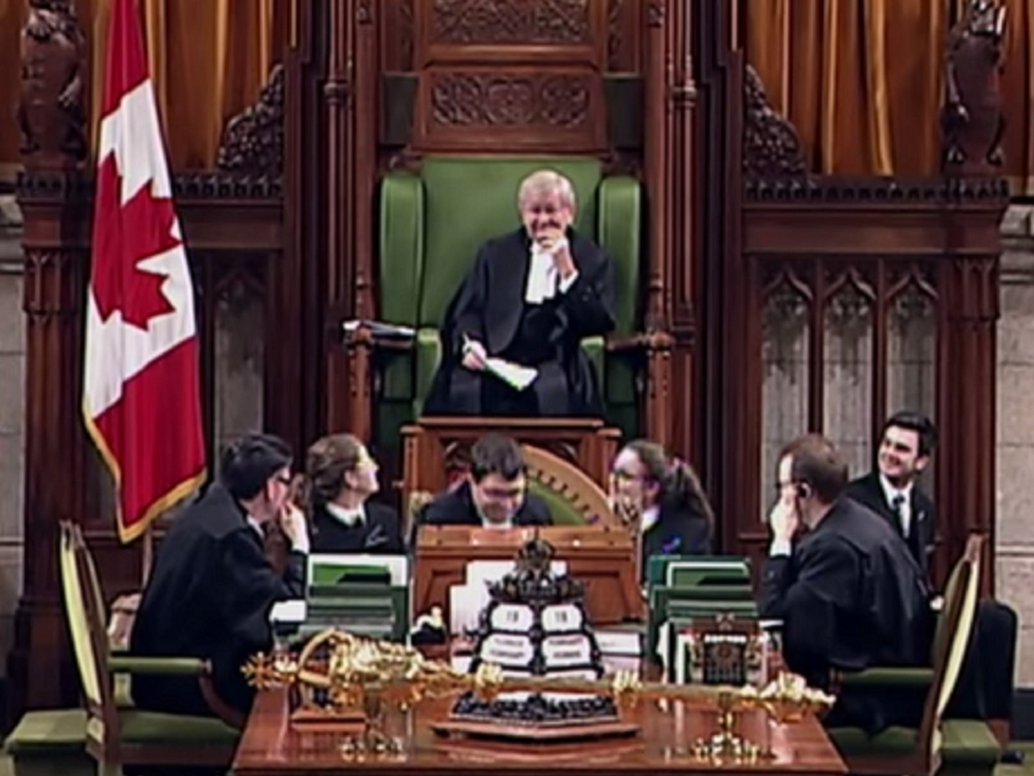 The House of Commons erupted into laughter