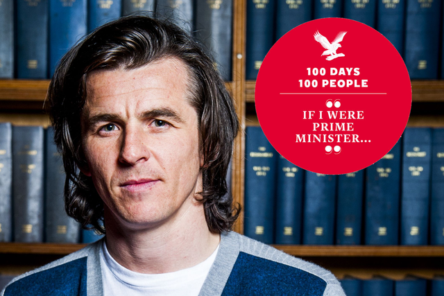 Joey Barton at the Oxford Union