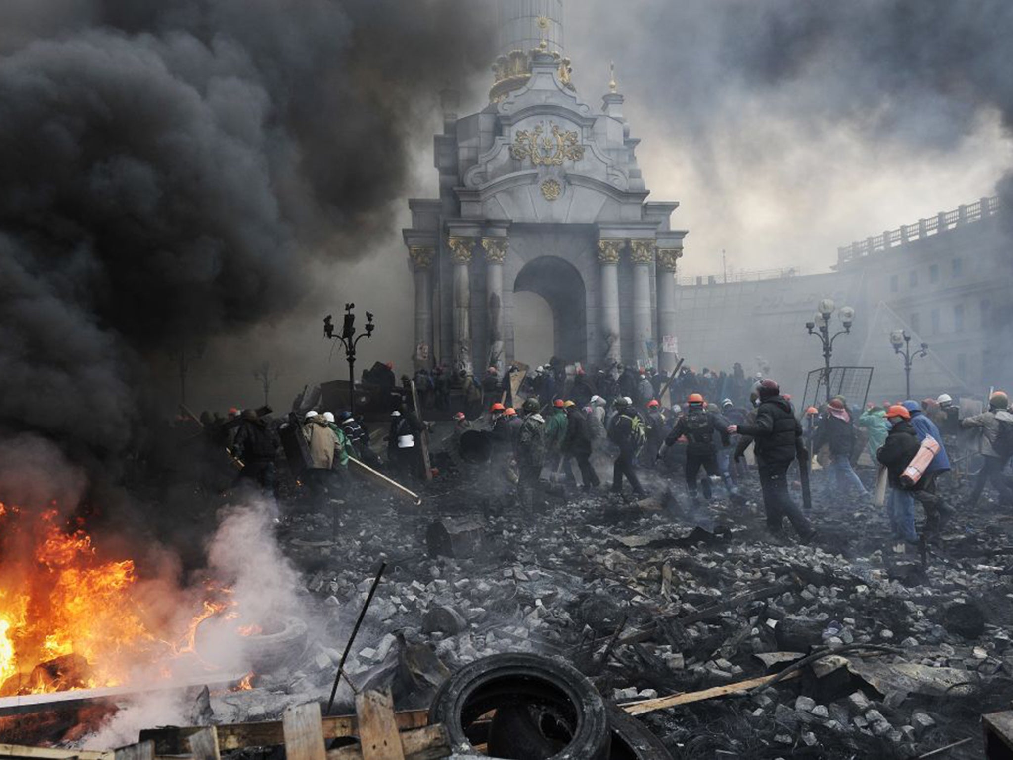 Kiev 2014: Today’s battles tend to be messy internal conflicts making US intervention more complex