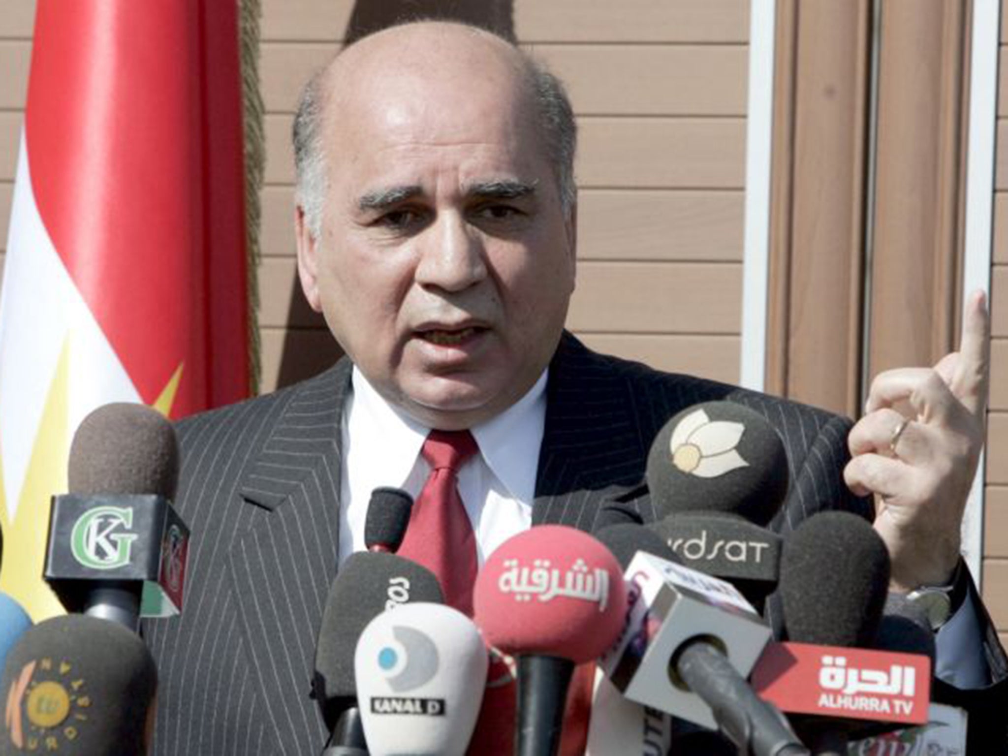 Fuad Hussein, chief of staff to Kurdish President Massoud Barzani