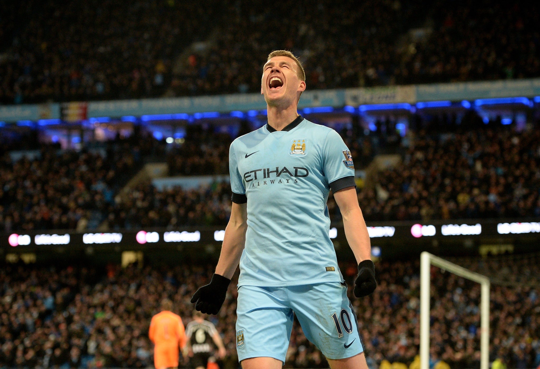 Edin Dzeko is a very good striker - but he is unlikely to have much of a bearing on how the Premier League will end up this season