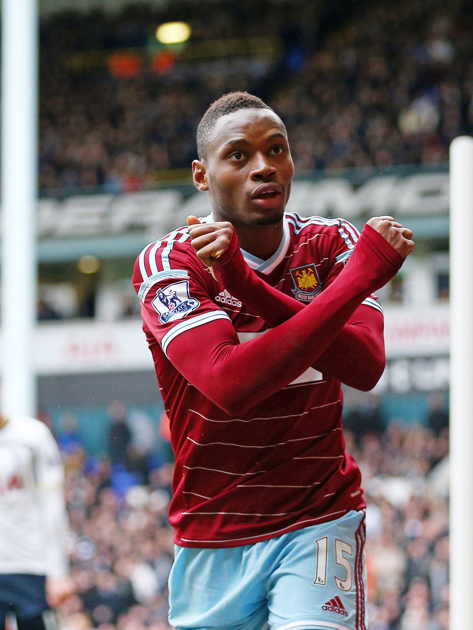 West Ham's Diafra Sakho was held after being questioned over an alleged assault earlier this month