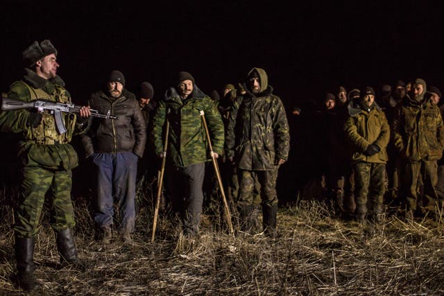 Rebels and Ukrainian forces exchanged prisoners