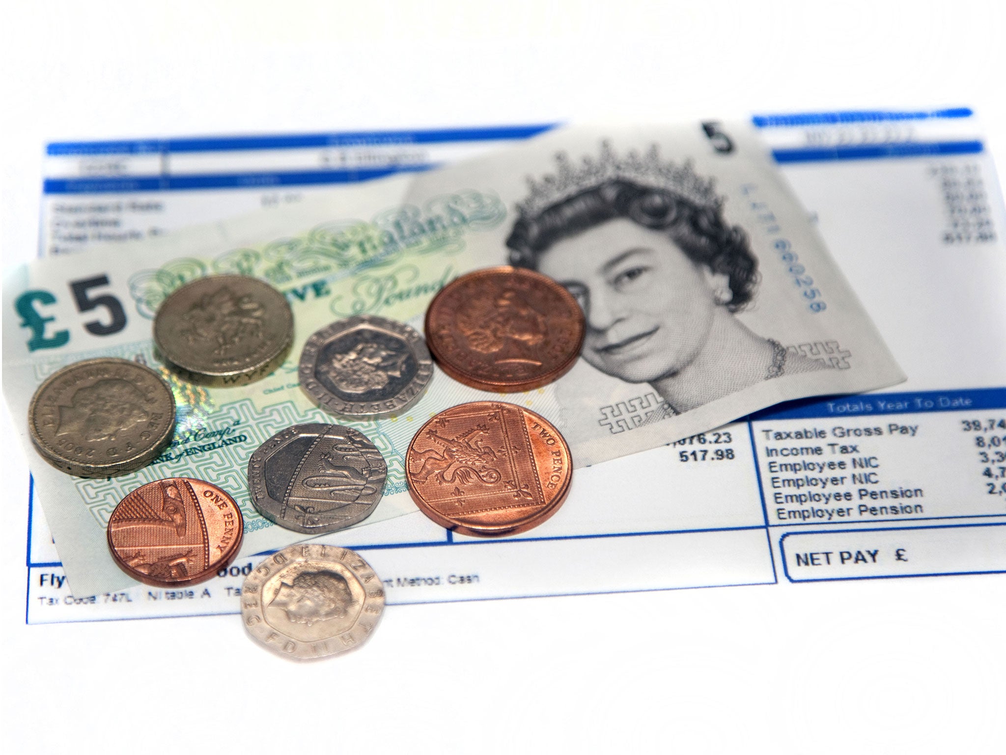 Over 25s on the national living wage will receive a pay rise