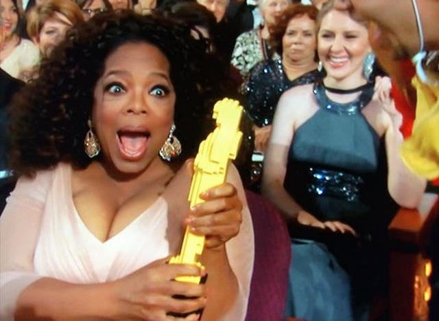 At the night's nadir, there was a musical number involving Lego and Oprah Winfrey