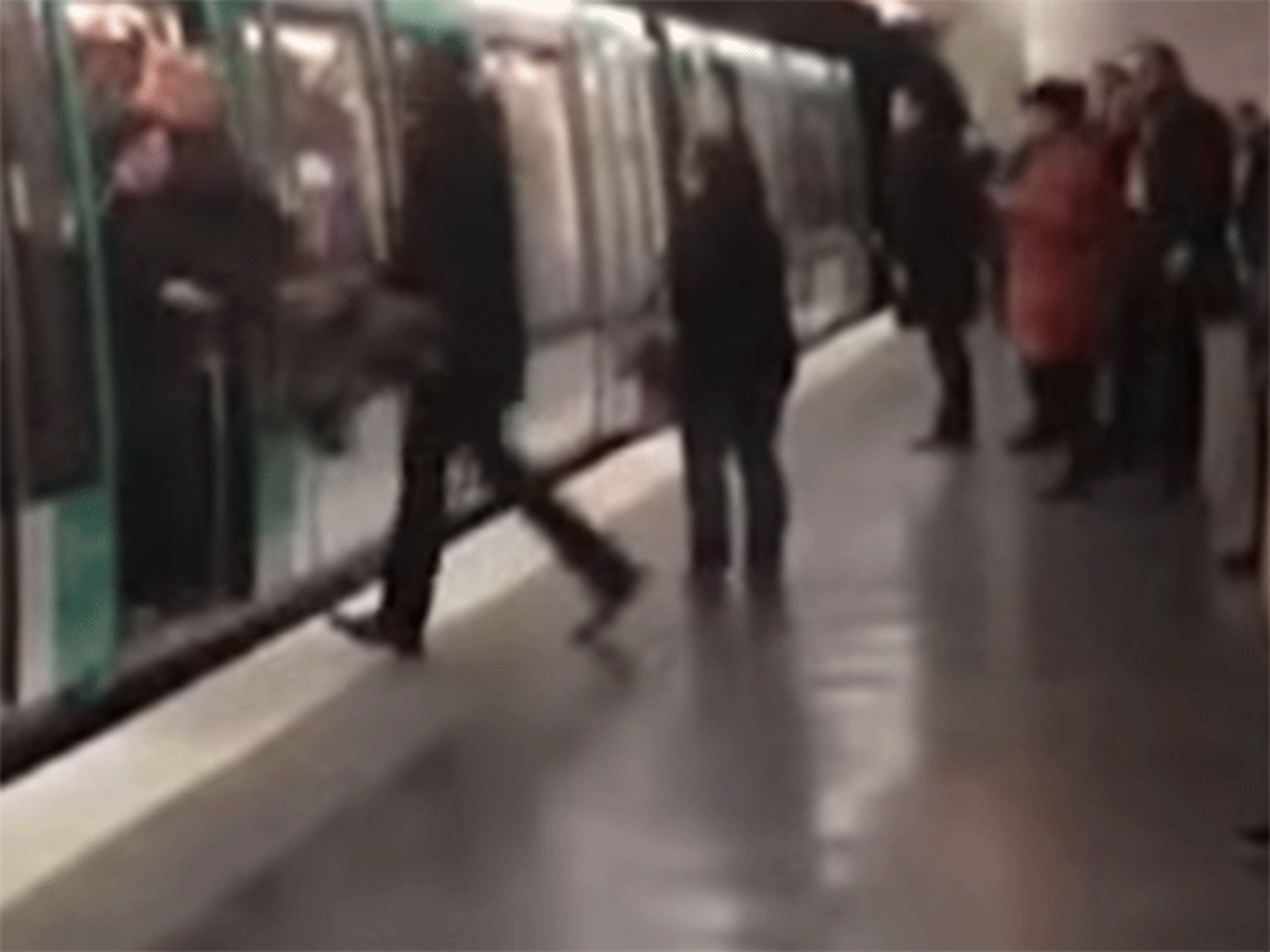 Chelsea fans throw Souleymane S from the train