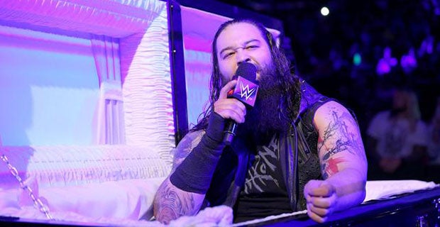 Bray Wyatt challenges The Undertaker