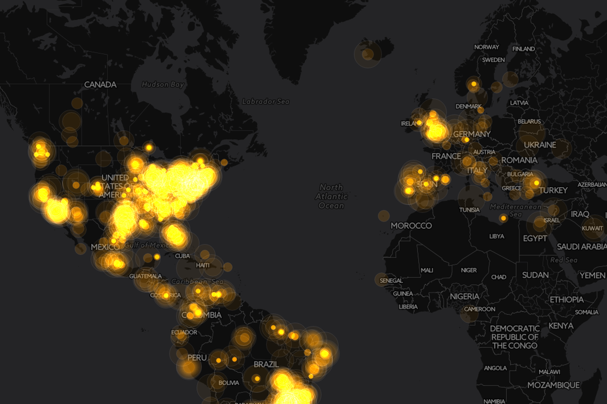 Oscars 2015: Amazing map shows how obsessed everyone is with the ...