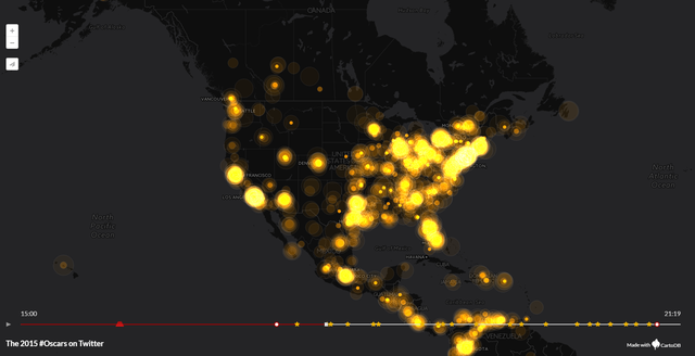 Oscars 2015: Amazing map shows how obsessed everyone is with the ...
