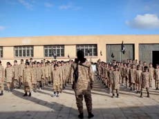 Isis video of 'children's terror training camp'